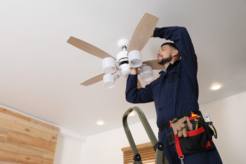 Ceiling Fan Installation in Greenwich, CT - Safe and Sound Electric LLC