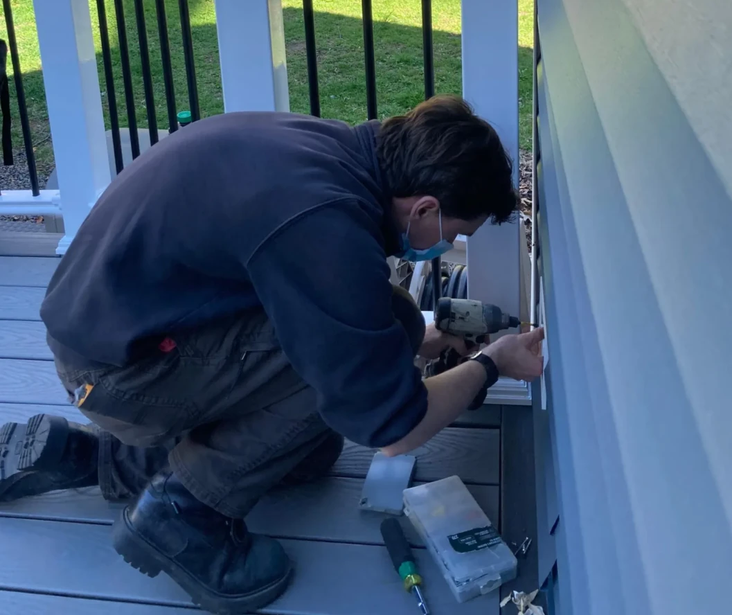 Outdoor electrician Norwalk CT