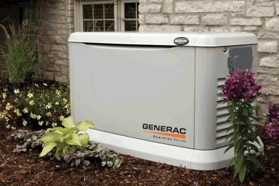 Home Size Generator. Safe and Sound Electric